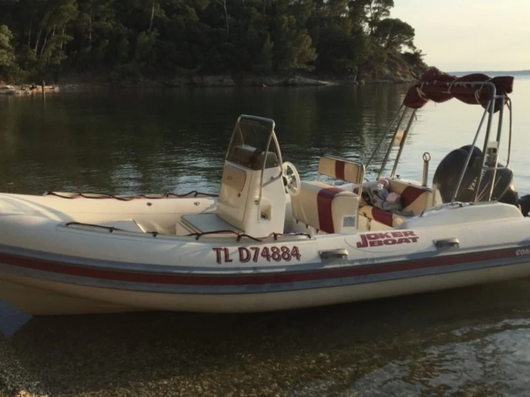 Alquiler Neumática Joker Boat con o sin  título de navegación