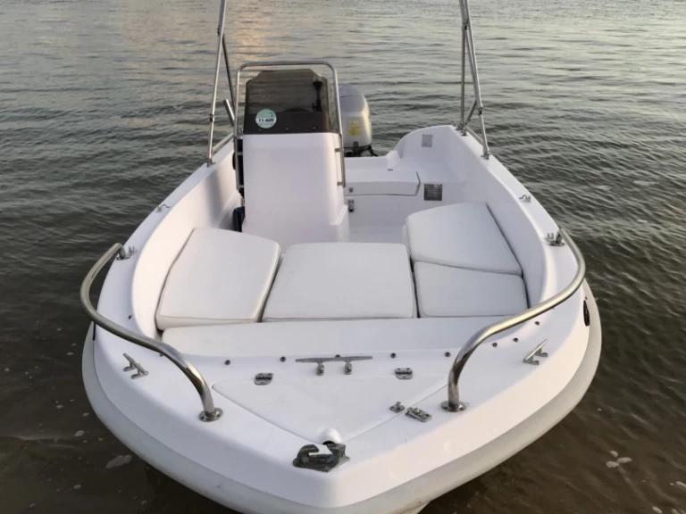 Alquiler Lancha Poseidon con o sin  título de navegación