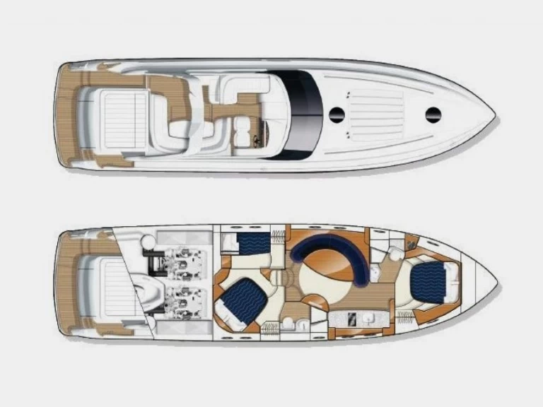 Alquiler de barcos Mahón barato de Princess V58