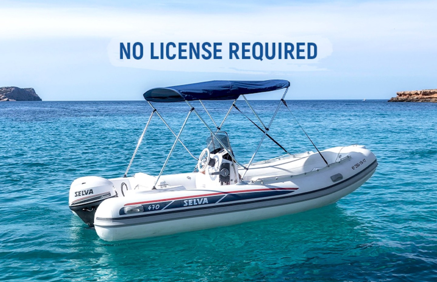 Boat without license.