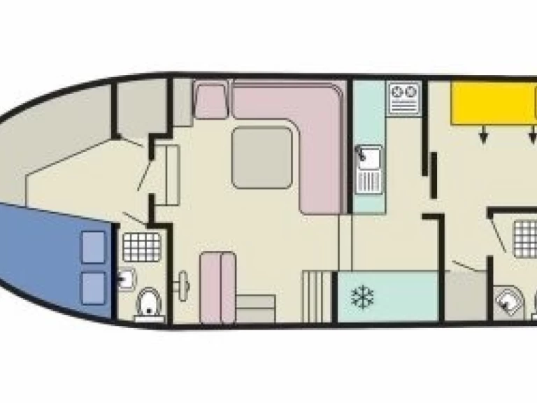 Alquiler Casa flotante Standard con o sin  título de navegación