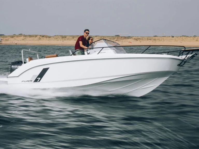 Alquiler de barcos Mahón barato de Flyer 7 SUNdeck