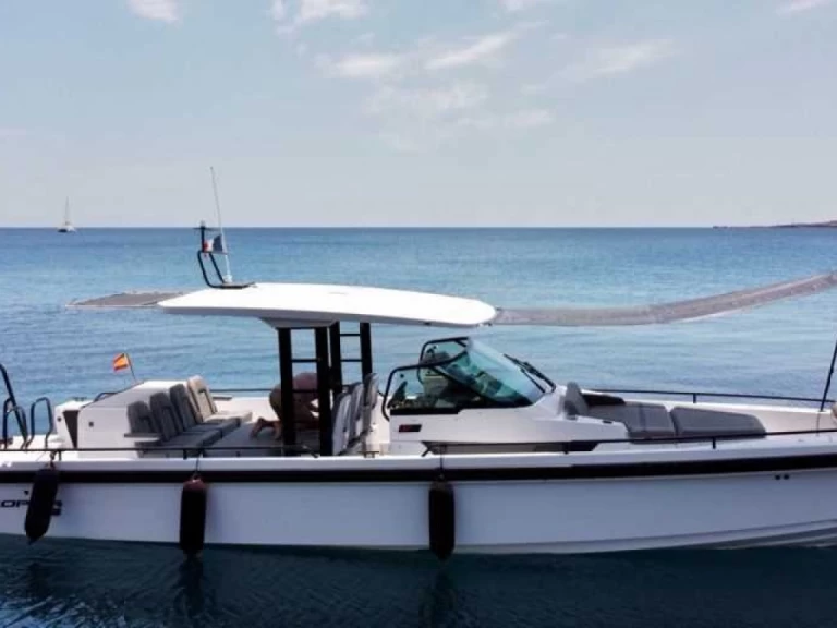 Alquiler Lancha Axopar con o sin  título de navegación