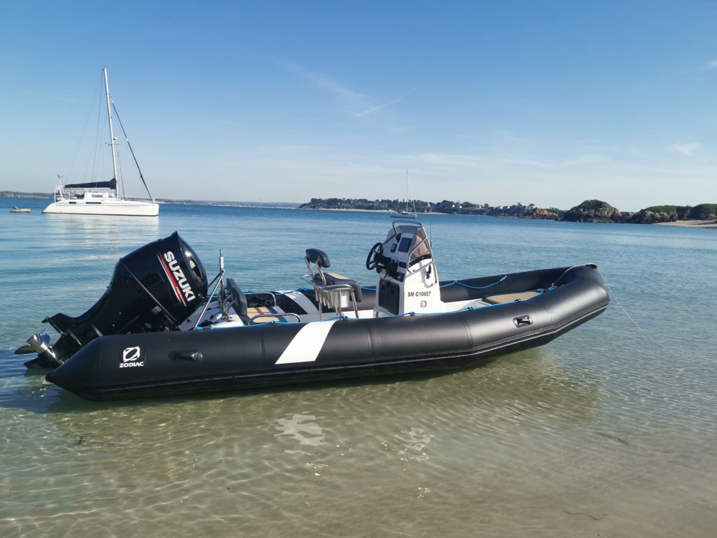 Alquiler de Zodiac Pro Open 650 en Saint-Briac-sur-Mer