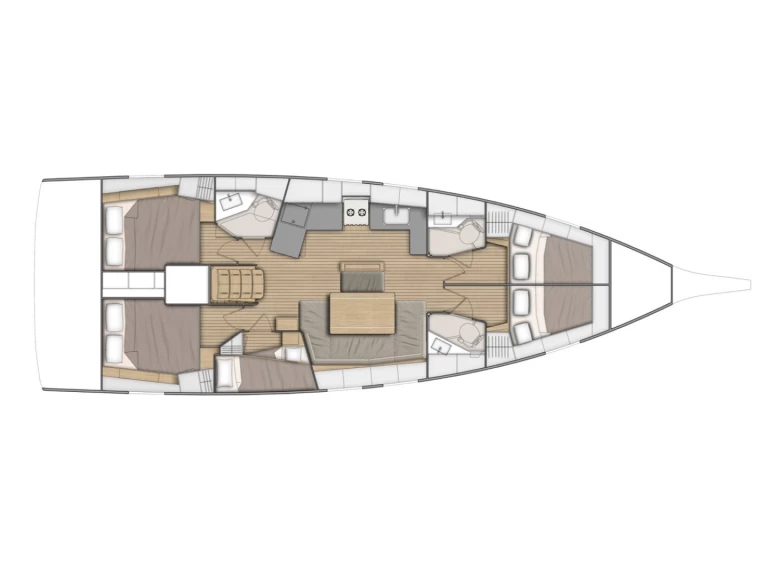 Alquiler de Velero, con o sin patrón Bénéteau Ibiza (Ciudad)