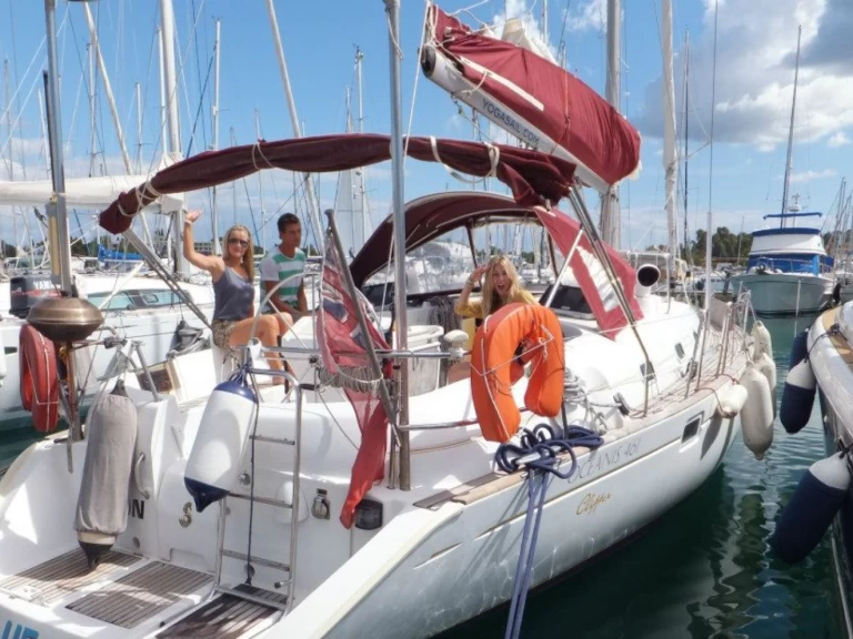 Alquiler de barcos Corfú (Isla) barato de Oceanis 461 Clipper