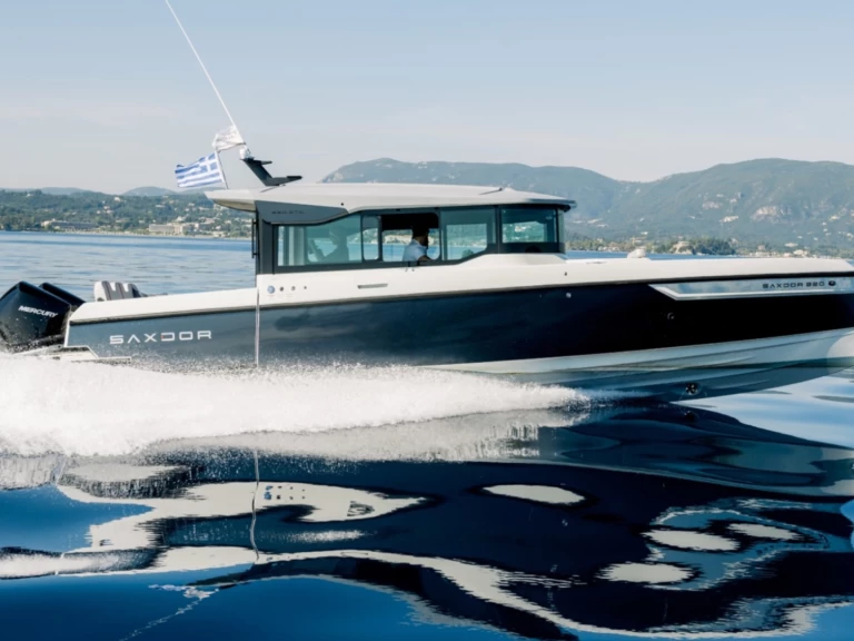 Alquiler Lancha Saxdor con o sin  título de navegación