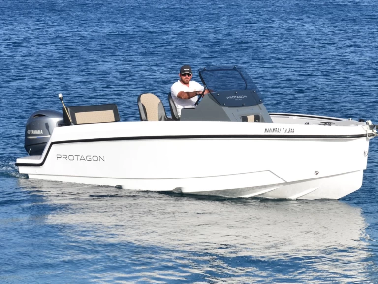 Alquiler de embarcaciones Yamaha Up To 7 Persons and 100 HP engine enAgios Ioánnis Peristerón en Samboat