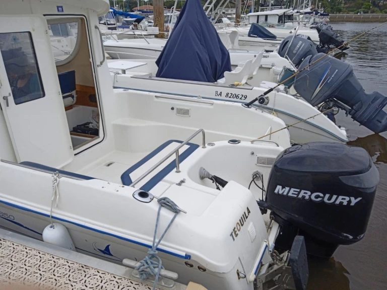 Alquiler Lancha Quicksilver con o sin  título de navegación