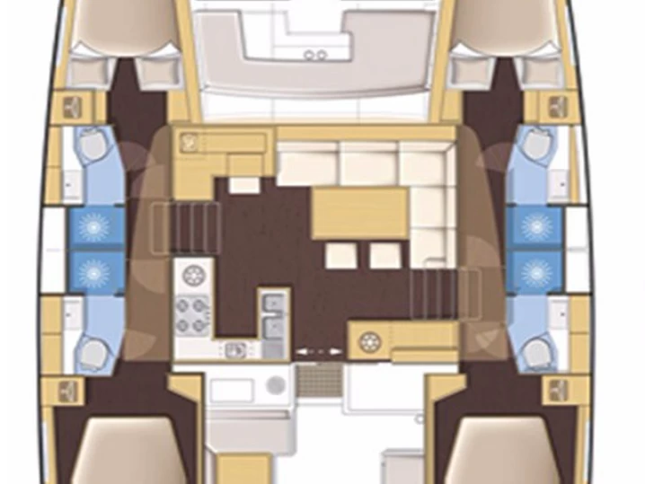 Alquiler de Catamarán, con o sin patrón Lagoon Sant Antoni de Portmany