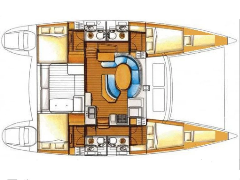 Alquiler de barcos Sukošan barato de Lagoon 410
