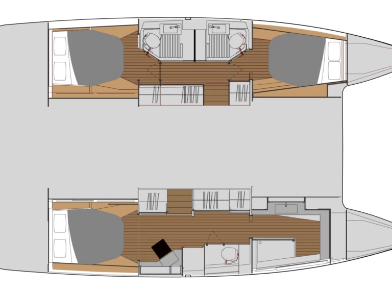 Alquiler de barcos Saint-Tropez barato de Astrea 42