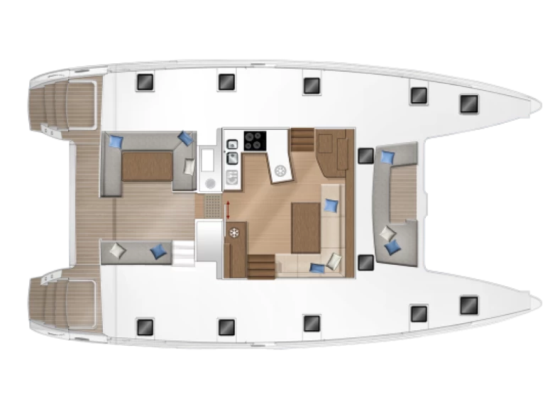 Alquiler Catamarán en Zanzíbar - Lagoon Lagoon 450 F