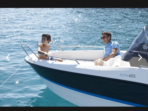 Alquiler de Quicksilver Activ 455 Open en Alcúdia