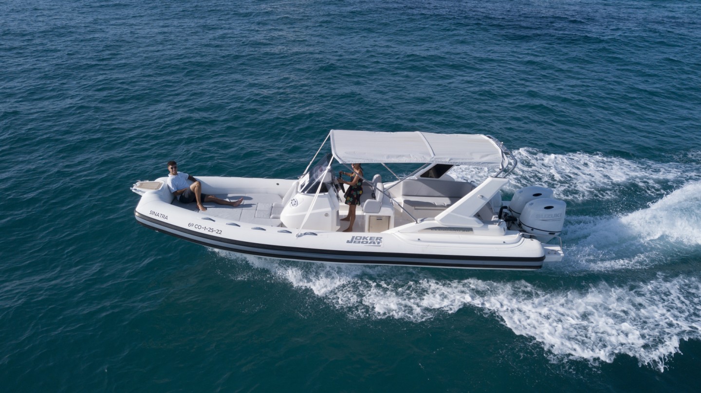SINATRA - Rent Joker Clubman 28 with or without skipper in IBIZA