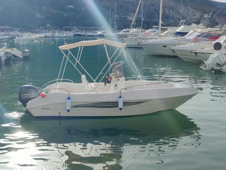 Alquiler Lancha en Castellammare del Golfo - Bluline open