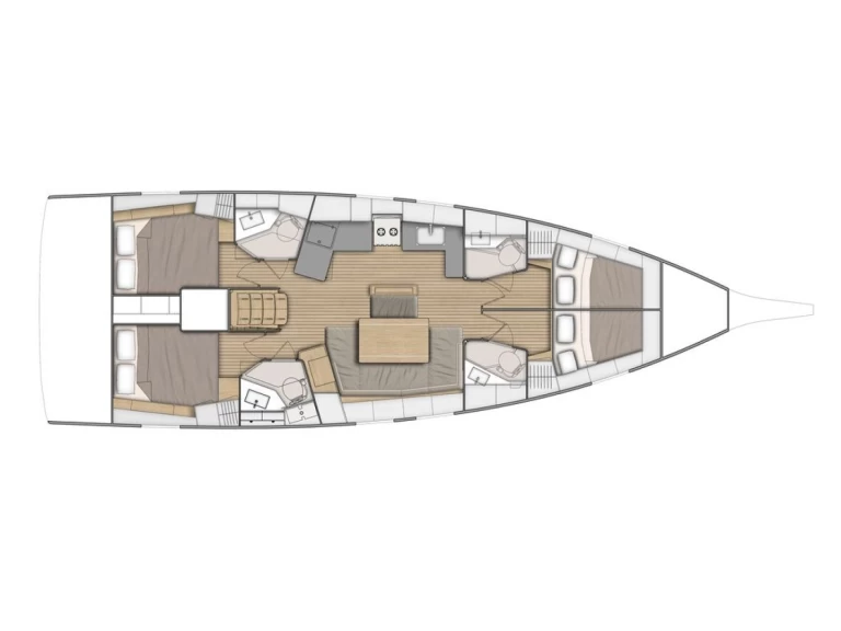 Alquiler Velero en Cos - Bénéteau Oceanis 46.1