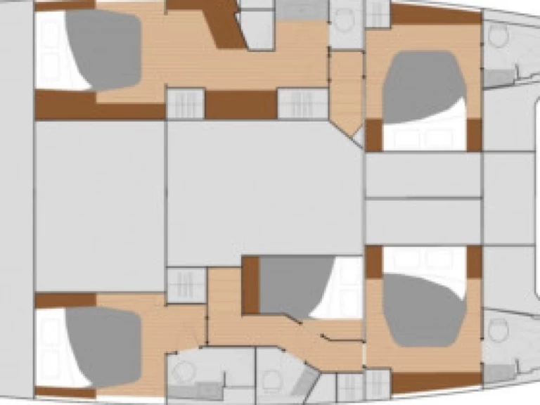 Alquiler de Fountaine Pajot Saba 50 en Ajaccio