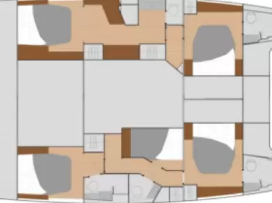 Alquiler de Fountaine Pajot Saba 50 en Ajaccio