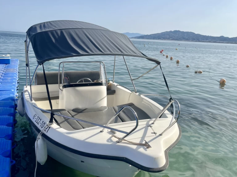 Alquiler Lancha en San Juan de los Terreros - Mareti 450
