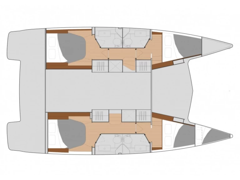 Alquiler de Catamarán, con o sin patrón Fountaine Pajot Paros (Isla)