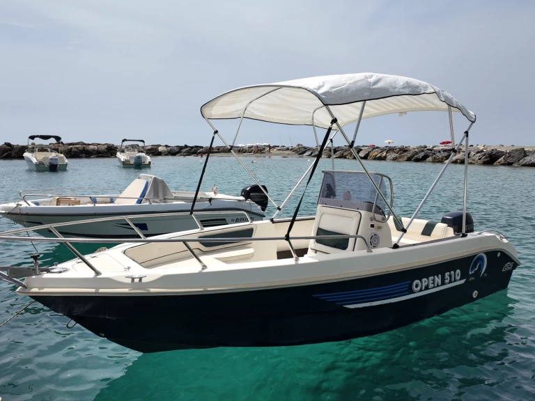 Alquiler de Lancha, con o sin patrón Barca open San Lucido