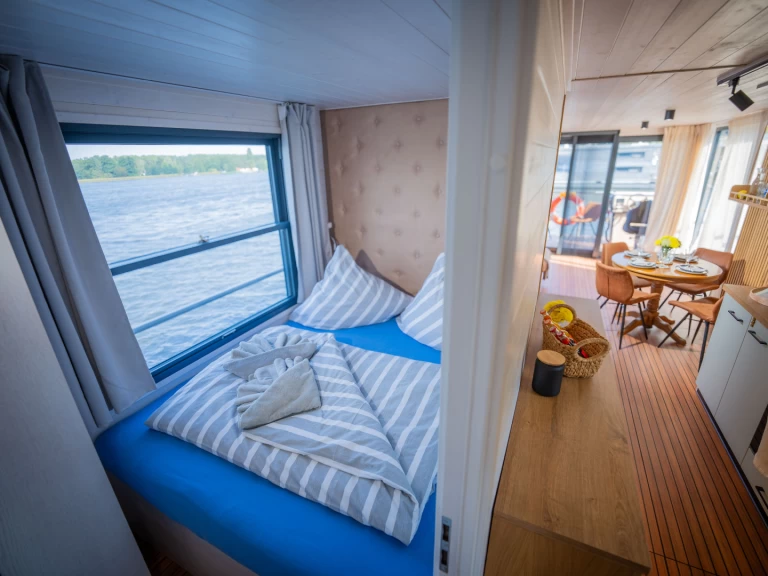 Alquiler de Casa flotante, con o sin patrón WOMA Fürstenberg/Havel