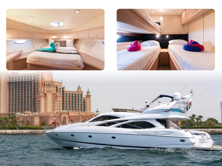 Alquiler de barcos Dubai Marina barato de Sunseeker 60