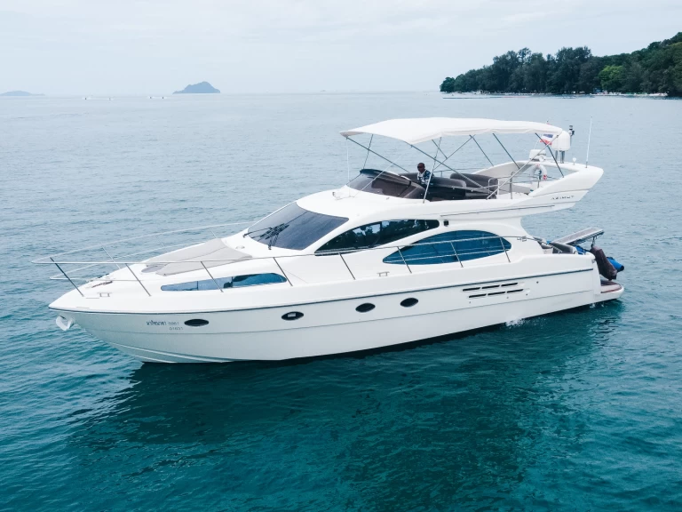 Alquiler Lancha Azimut con o sin  título de navegación