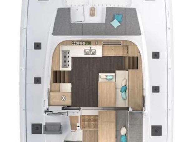 Alquiler de Catamarán, con o sin patrón Lagoon Ao Po