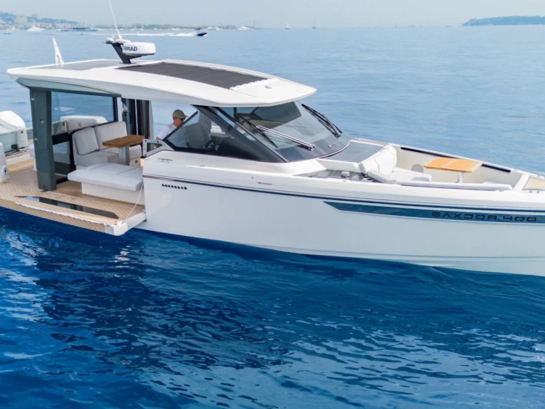 Alquiler Lancha Saxdor con o sin  título de navegación