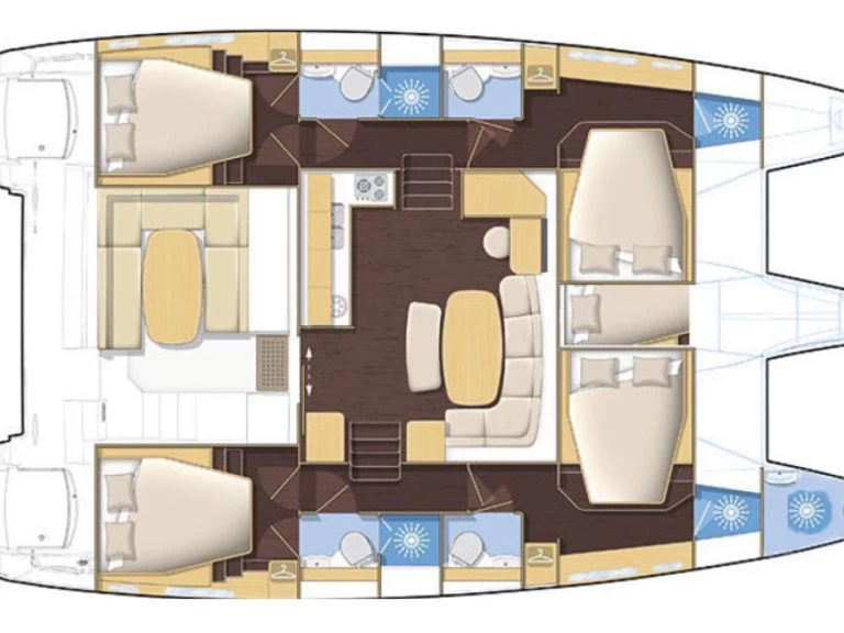 Alquiler Bodrum - Lagoon Lagoon 421 en SamBoat