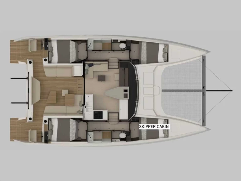 Alquiler Catamarán Nautitech con o sin  título de navegación