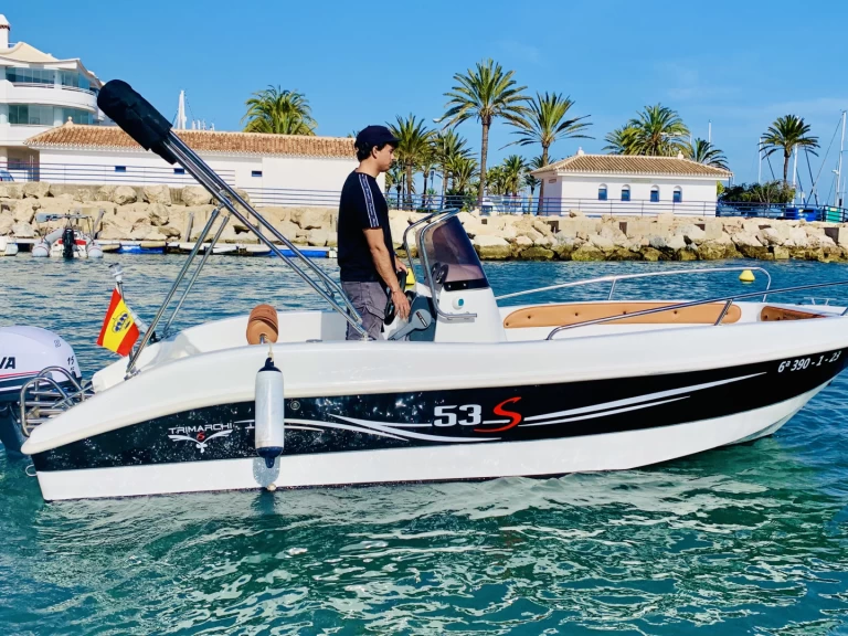 Alquiler de Lancha, con o sin patrón Trimarchi Málaga