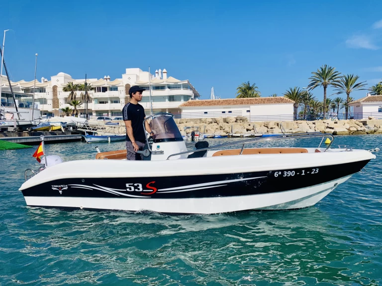 Alquiler Lancha Trimarchi con o sin  título de navegación