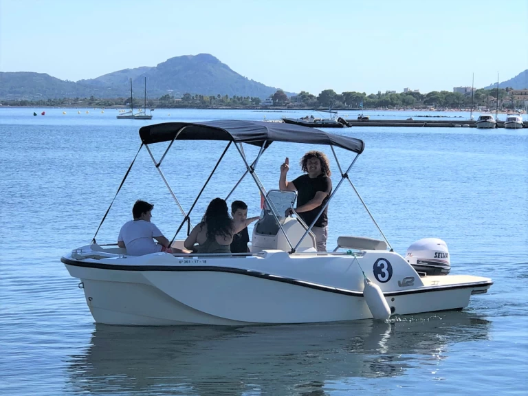 Alquiler Lancha V2 con o sin  título de navegación