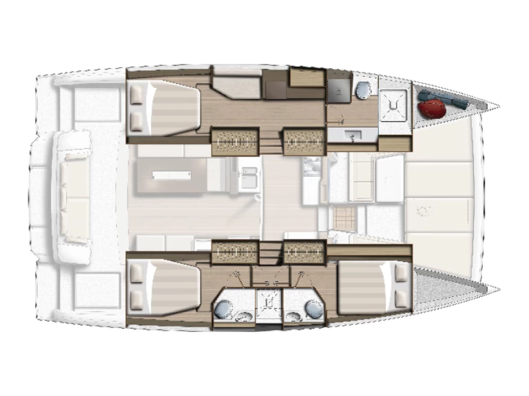 Alquiler Catamarán Bali con o sin  título de navegación