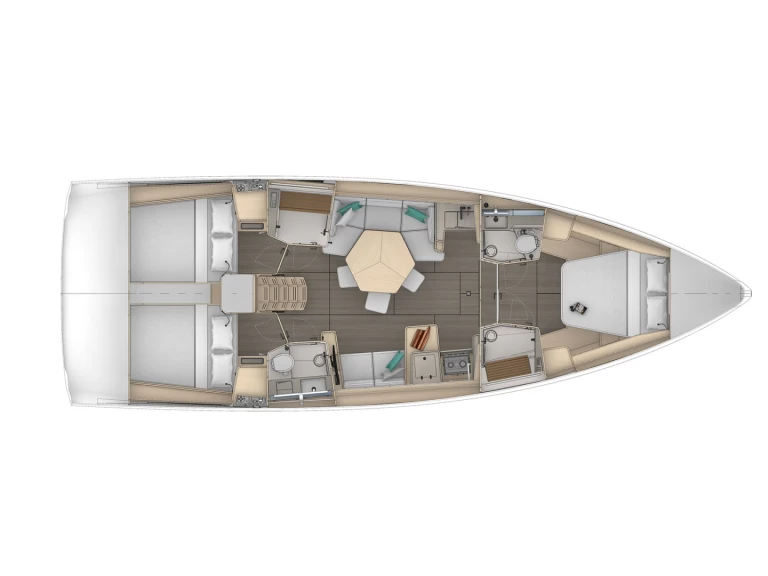 Alquiler Velero en Hyères - Dufour Dufour 44