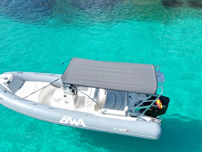 Alquiler Neumática BMA con o sin  título de navegación