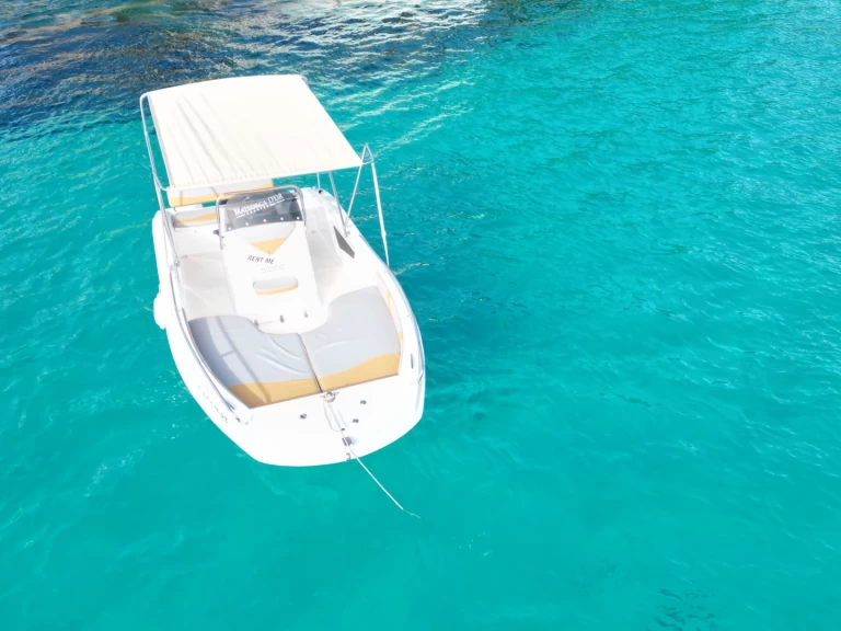 Alquiler Lancha Orizzonti con o sin  título de navegación