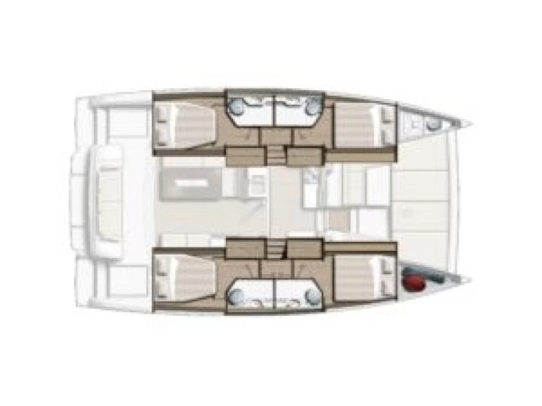 Alquiler de Catamarán, con o sin patrón Bali Volos