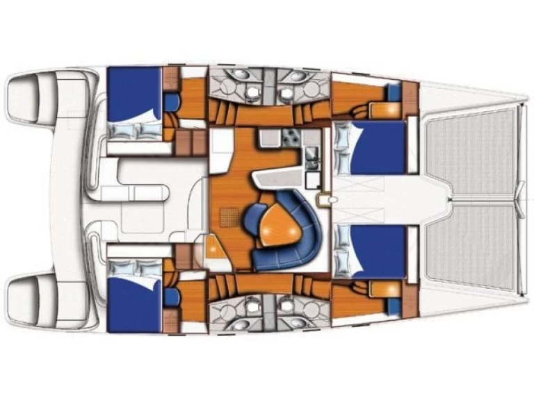 Alquiler Catamarán Leopard con o sin  título de navegación