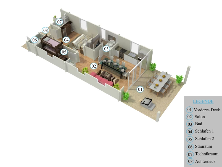 Alquiler de embarcaciones Clearwater CW 1/2/3 enRheinsberg en Samboat