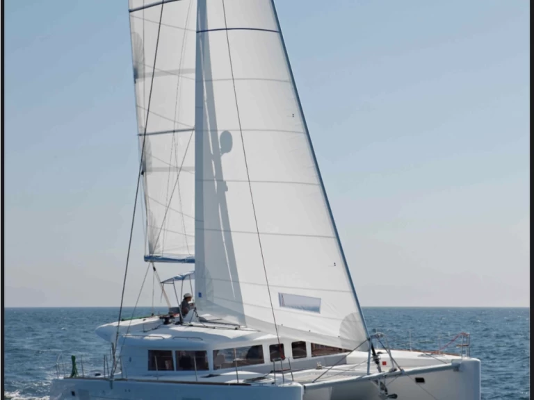 Alquiler de embarcaciones Lagoon Lagoon 450 F enMykonos (Ciudad) en Samboat