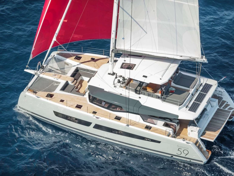 Alquiler Catamarán Fountaine Pajot con o sin  título de navegación