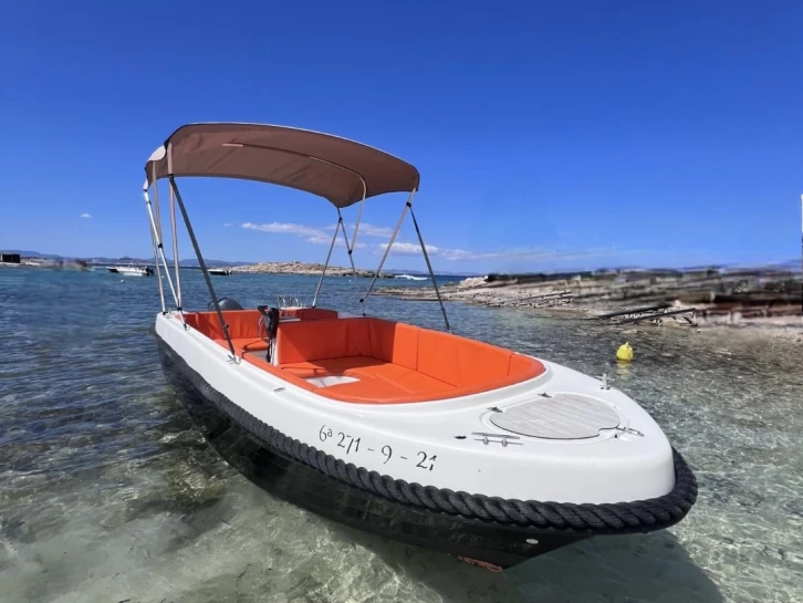 Alquiler Lancha Marion con o sin  título de navegación