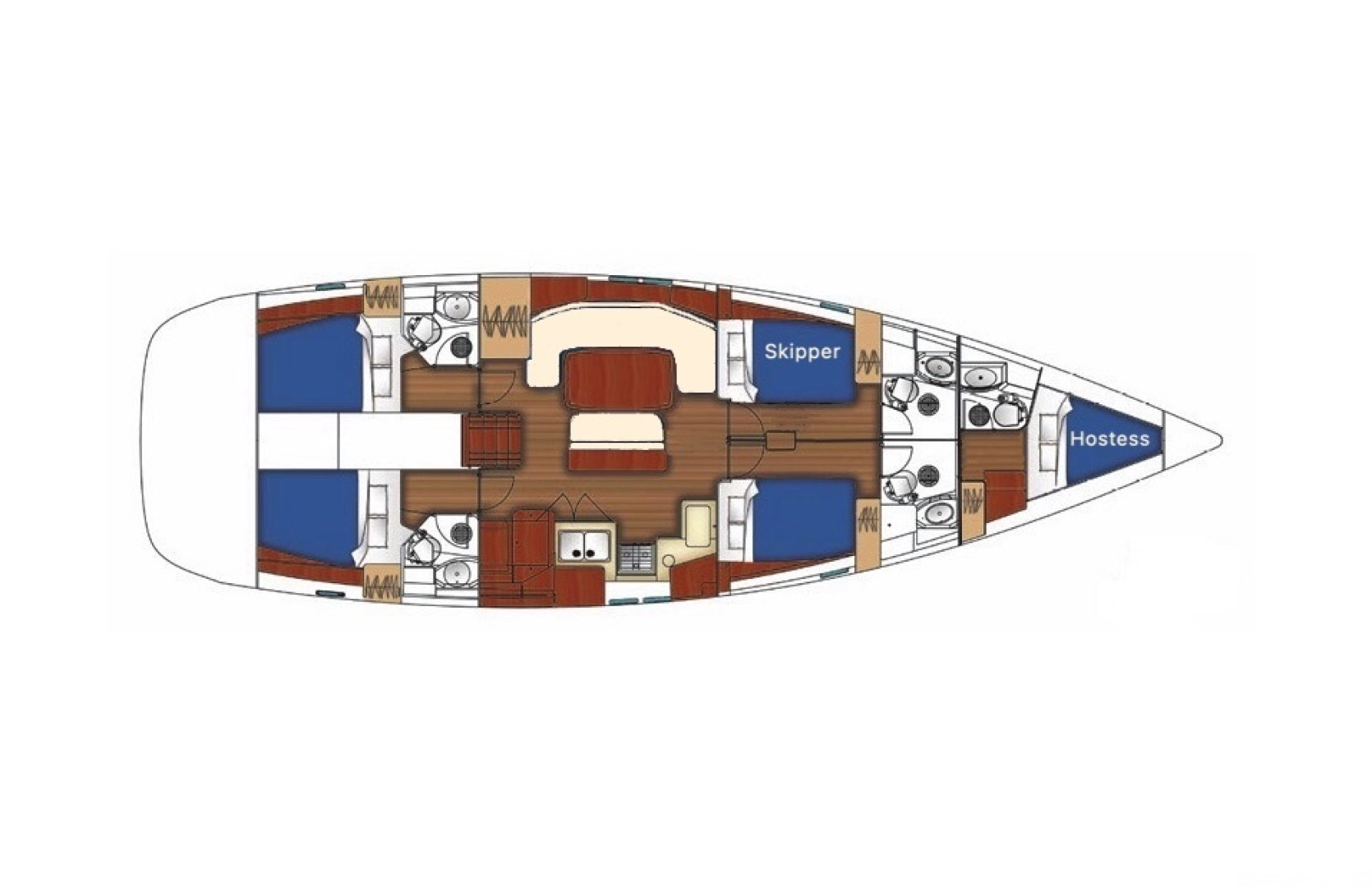 Alquiler de Velero, con o sin patrón Bénéteau Cagliari Port