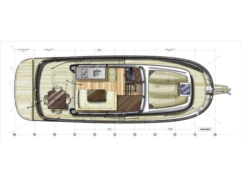 sasga Menorquin 34 HT de alquiler a Sitges