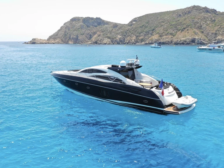 Alquiler de Yate de lujo, con o sin patrón Sunseeker Antibes