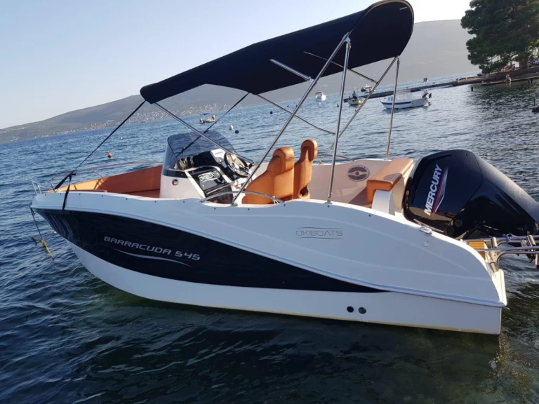 Alquiler Lancha en Herceg Novi - Okiboats Barracuda 545 Open